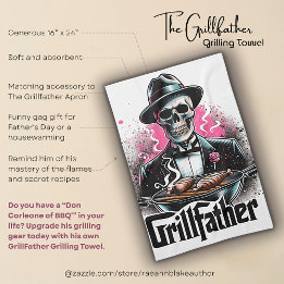 Linge De Cuisine Tablier de cuisine Grillfather pour griller