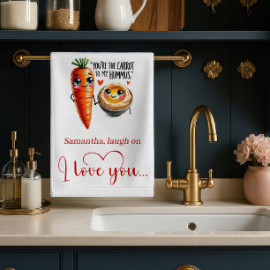 Linge De Cuisine Tablier de cuisine personnalisé avec nom amour drô
