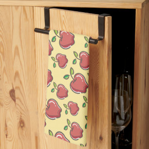Linge De Cuisine Tablier de cuisine Pomme rouge fraîche