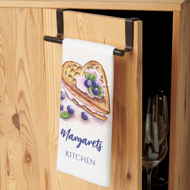 Linge De Cuisine Tablier de cuisine pour la pâtisserie de myrtille (Pliage en tiers)