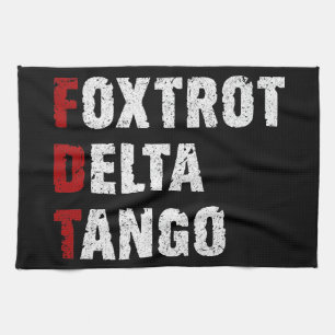 Linge De Cuisine Tango Delta du Foxtrot