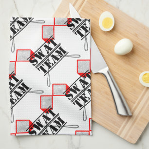 Linge De Cuisine Tapette de mouche officielle d'équipe de choc