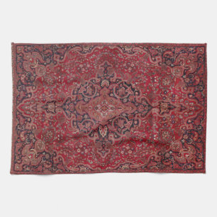 Linge De Cuisine Tapis rouge