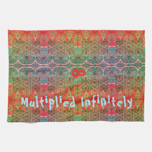 Linge De Cuisine Tapisserie Mystère Ancienne Multipliée Infiniment