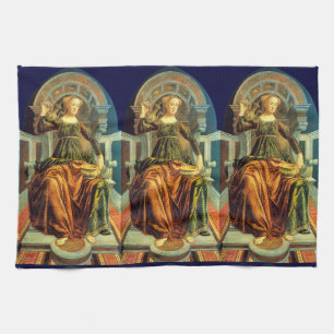 LINGE DE CUISINE TAROTS DE RENAISSANCE ANTIQUE 14 / TEMPÉRANCE