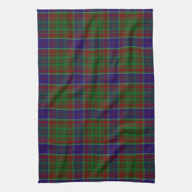Linge De Cuisine Tartan d'Adams de clan (Vertical)