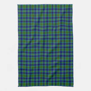 Linge De Cuisine Tartan de Miller de clan
