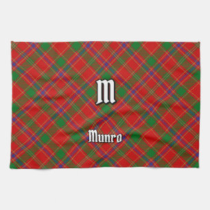 Linge De Cuisine Tartan du clan Munro
