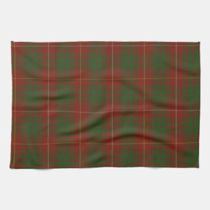 Linge De Cuisine Tartan pour Bruce Clan - verdure rouge plaid