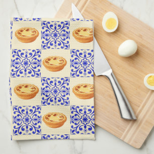 Linge De Cuisine Tarte Portugaise et Carreaux