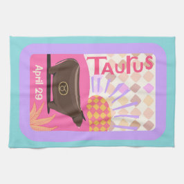 Linge De Cuisine Taurus Taurus Zodiac Tea Towel