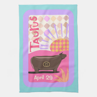 Linge De Cuisine Taurus Taurus Zodiac Tea Towel