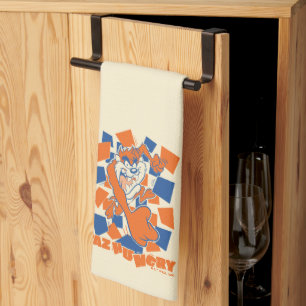 Linge De Cuisine TAZ™ Hungry Smashing Through Checker