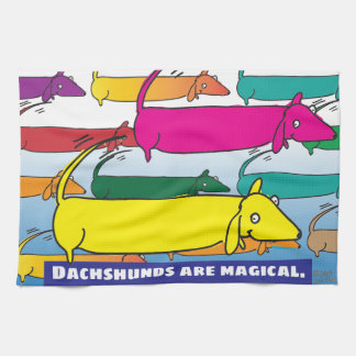 Linge De Cuisine Teckels magiques