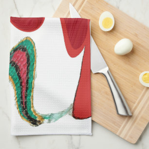 Linge De Cuisine Temps Tea.png rouge de thé