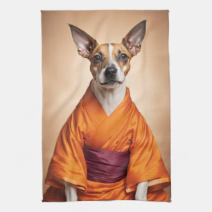 Linge De Cuisine Terrier brésilien bouddhiste