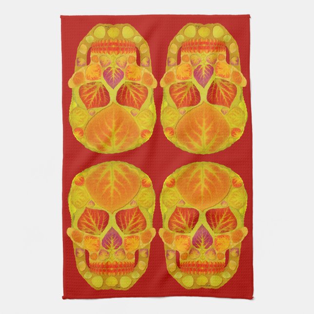 Linge De Cuisine Tête de feuille d'aspect 13 (Vertical)