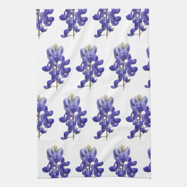 Linge De Cuisine Texas Bluebonnet (Vertical)