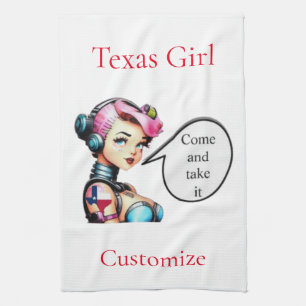 Linge De Cuisine Texas Girl Thunder_Cove