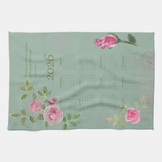 Linge De Cuisine Texte de l'année JW personnalisable avec calendrie