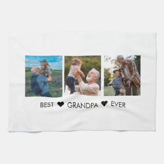 Linge De Cuisine Texte et image personnalisés x3