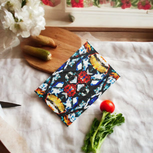 Linge De Cuisine Texture couleur Abstraite