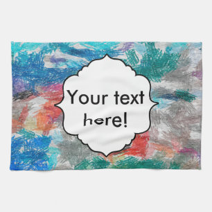 Linge De Cuisine Texture de crayons