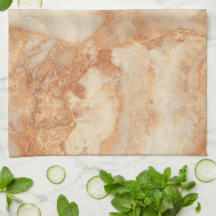 Linge De Cuisine Texture en pierre beige