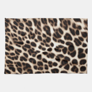 Linge De Cuisine texture poster de animal peau de fourrure cheetah