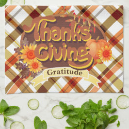 Linge De Cuisine Thanksgiving Retro Plaid