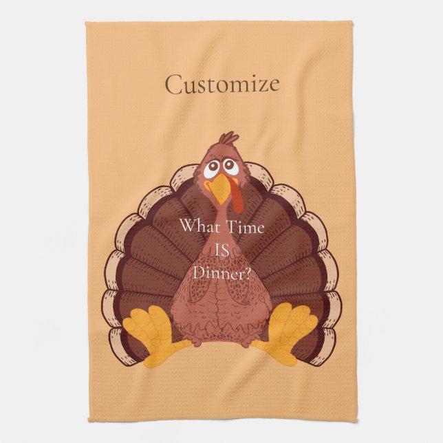 Linge De Cuisine Thanksgiving Turkey Thunder Cove (Vertical)
