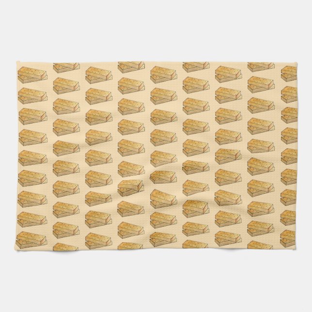 Linge De Cuisine Thé de Pain Raccourci écossais Biscuits Boulangeri (Horizontal)