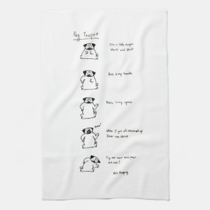 Linge De Cuisine Théière du carlin une petite