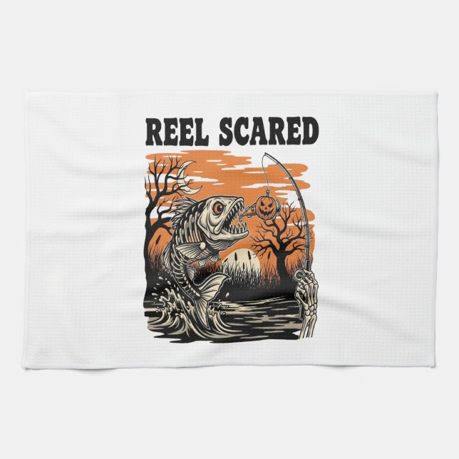 Linge De Cuisine Toddler Fishing Halloween (Horizontal)