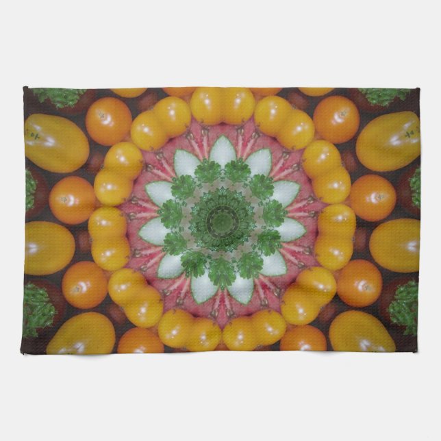 Linge De Cuisine Tomate d'origine (Horizontal)