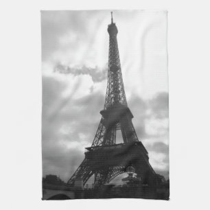 Linge De Cuisine Ton noir de Tour Eiffel