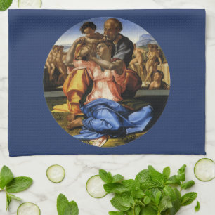Linge De Cuisine Tondo Doni ou Madonna Doni de Michel-Ange