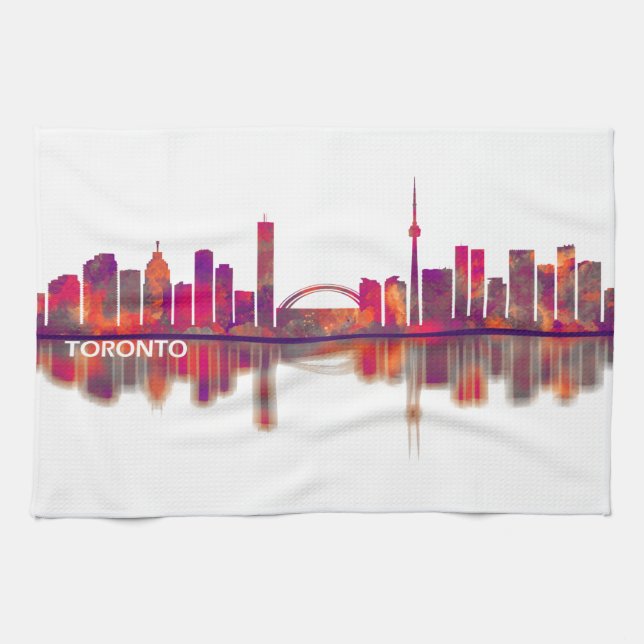 Linge De Cuisine Toronto Skyline (Horizontal)
