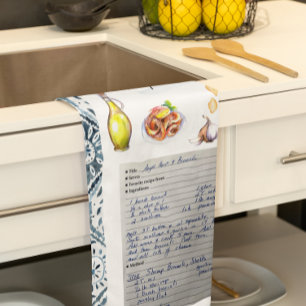 Linge De Cuisine Torrchon de cuisine avec recette patrimoniale