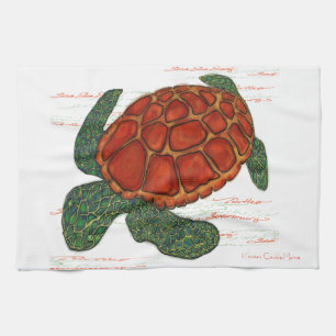 Linge De Cuisine Tortue de mer