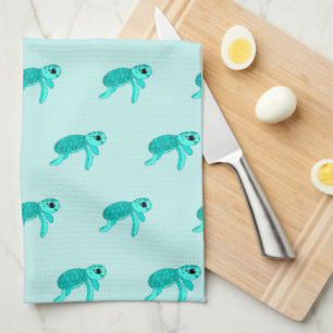 Linge De Cuisine Tortue de mer cool de Turtley