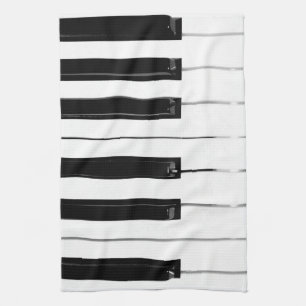 Linge De Cuisine Touches de clavier de piano
