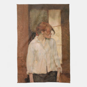 Linge De Cuisine Toulouse-Lautrec - A Montrouge, Rosa La Rouge