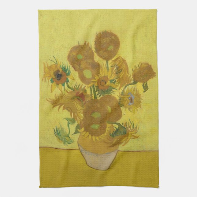 Linge De Cuisine Tournesols, Vincent van Gogh post-impressionniste (Vertical)