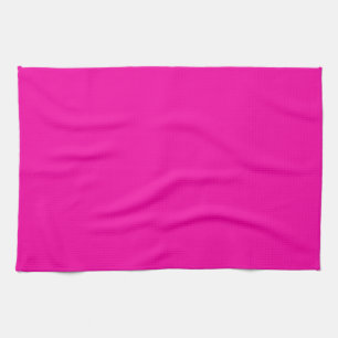 Linge De Cuisine Tous Chaud Rose Rien D'Autre Que Couleur Rose