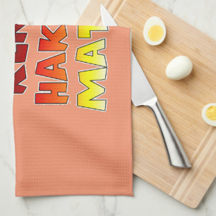 Linge De Cuisine Tout le Kenya Hakuna Matata