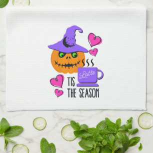 Linge De Cuisine Towel de cuisine Halloween à la citrouille et aux