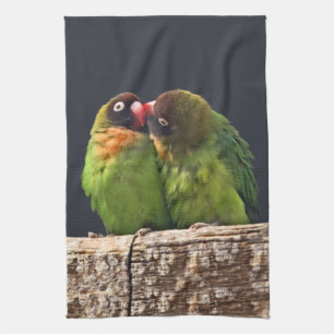 Linge De Cuisine Towel de cuisine Lovebird Kiss