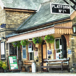 LINGE DE CUISINE TRAIN STATIONS