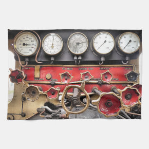 LINGE DE CUISINE TRAINS À VAPEUR